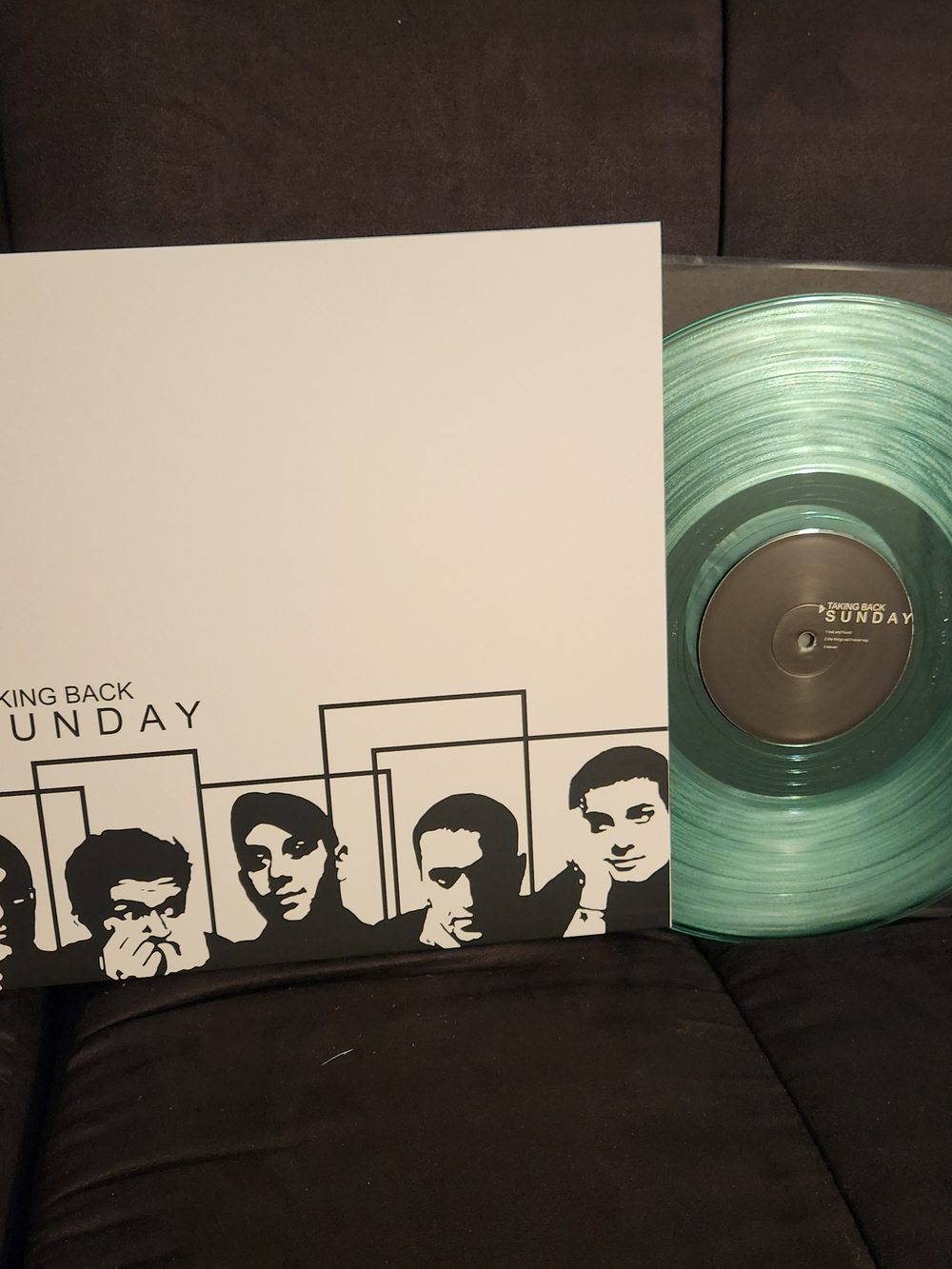 Taking Back Sunday - Taking Back Sunday Demo EP Coke Bottle Green Vinyl LP Emo